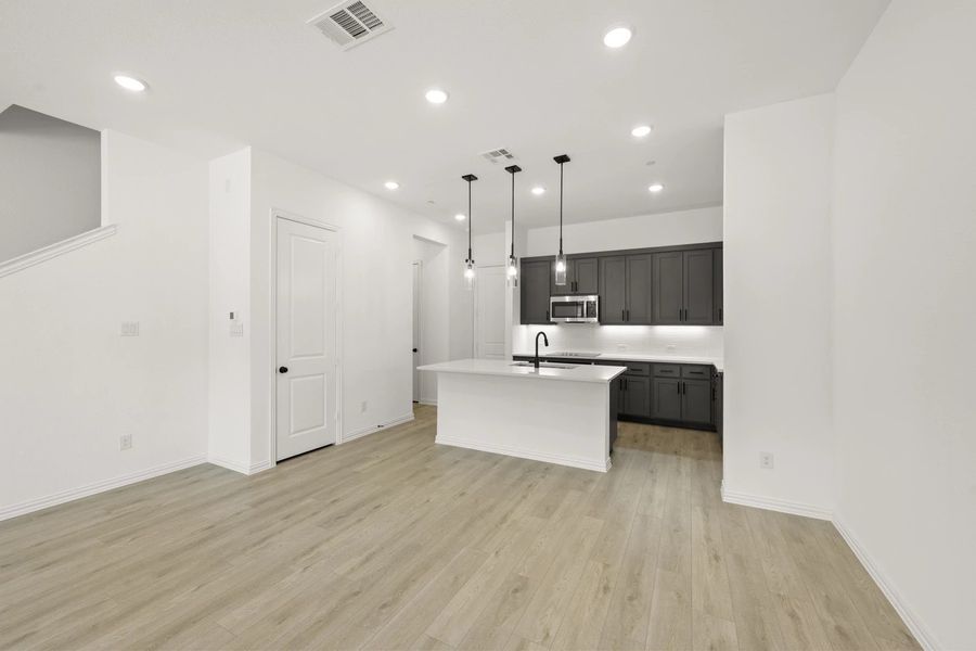 Open Kitchen-Dining Room