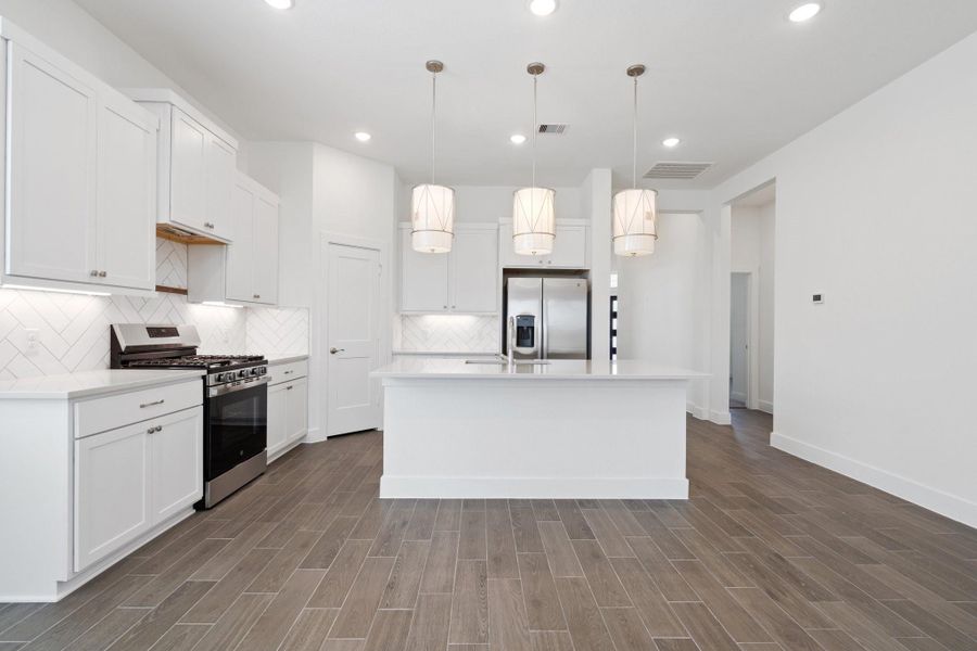 Furnished interior view inside a new home in Emory Glen, Magnolia (Image 15).