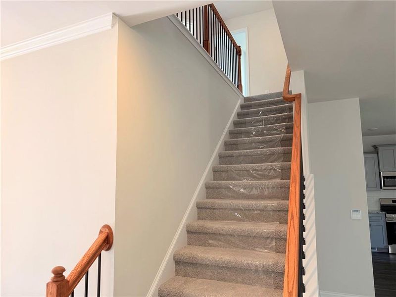 Spacious, unfurnished interior of a new home in Magnolia Villas, Cornelia (Image 10).