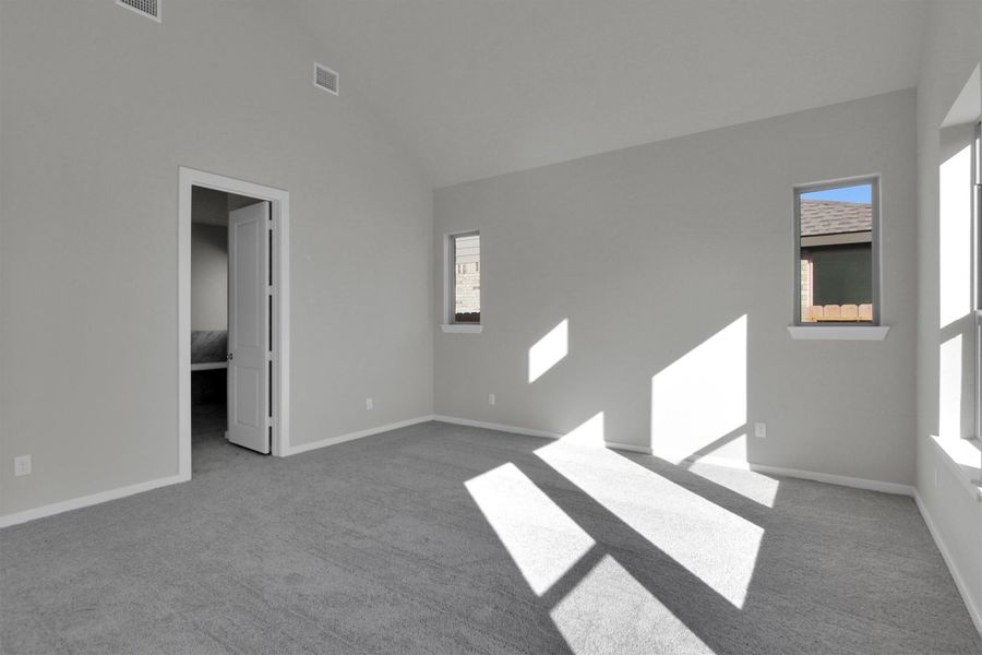 Spacious, unfurnished interior of a new home in Canterra Creek  60', Rosharon (Image 33).