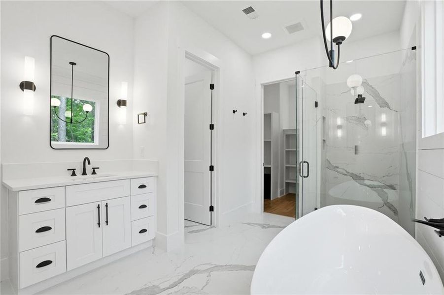 Furnished interior view inside a new home in , Covington (Image 45).