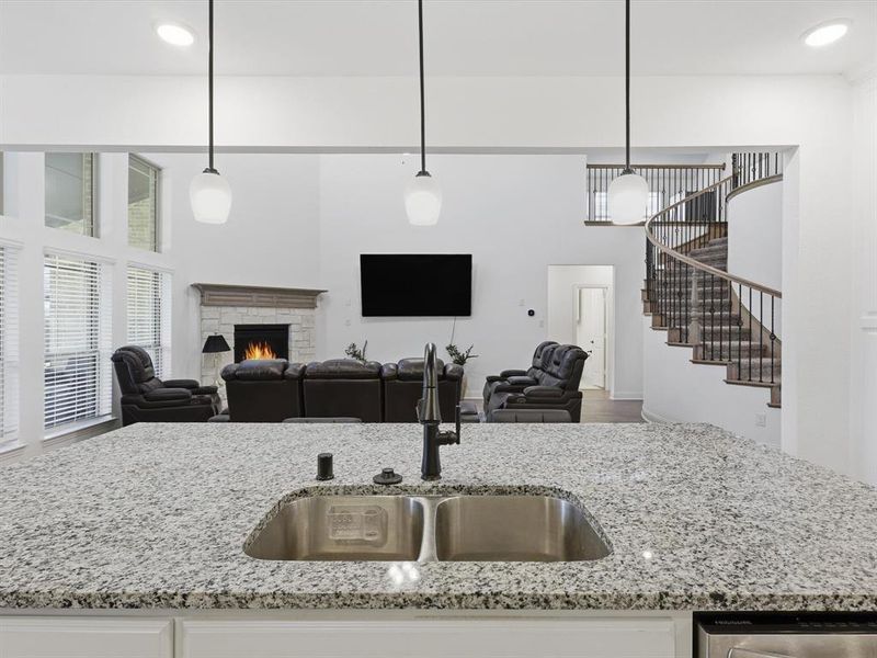 Furnished interior view inside a new home in , Mansfield (Image 19).