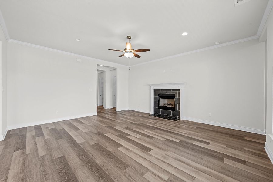 Spacious, unfurnished interior of a new home in Legacy Ranch - Phase 2, Temple (Image 21). Spacious, unfurnished interior of a new home in Legacy Ranch - Phase 2, Temple (Image 21).