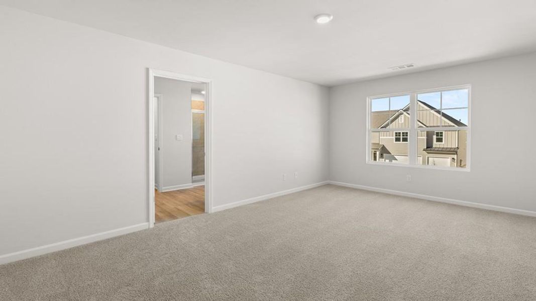 Spacious, unfurnished interior of a new home in Hamptons at Riverwood South, Dallas (Image 29).