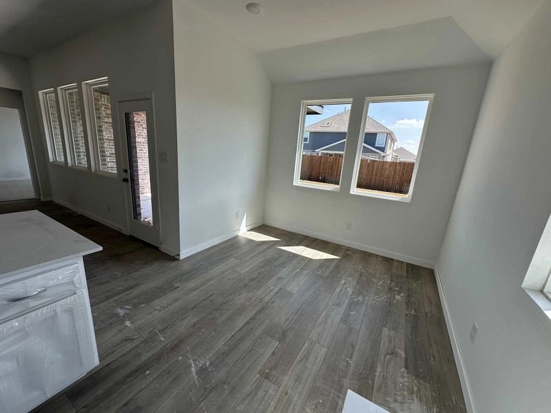 Dining Room Construction Progress