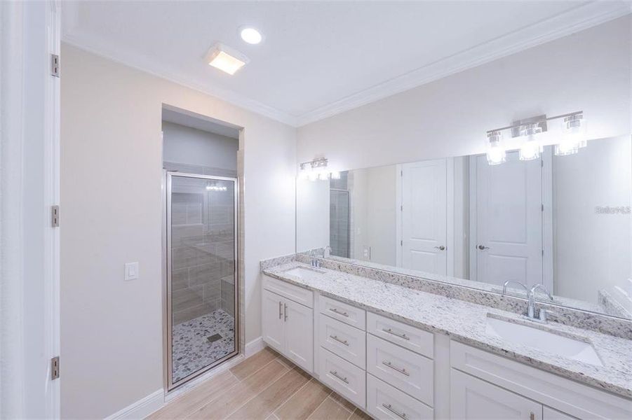 Furnished interior view inside a new home in , Summerfield (Image 12).