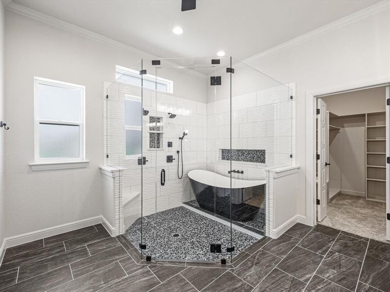 Furnished interior view inside a new home in , Decatur (Image 15).