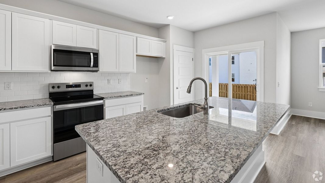 Furnished interior view inside a new home in Saltgrass Landing, Winnabow (Image 5).