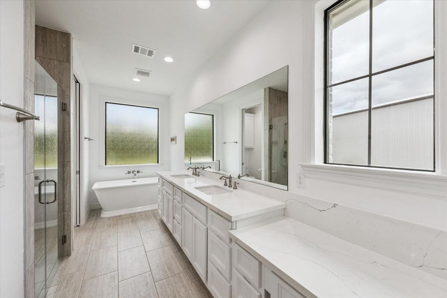 Furnished interior view inside a new home in , Fulshear (Image 8).