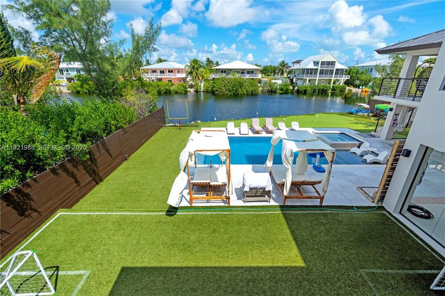 Exterior details and patio area of a home in , Key Largo (Image 22). Exterior details and patio area of a home in , Key Largo (Image 22).