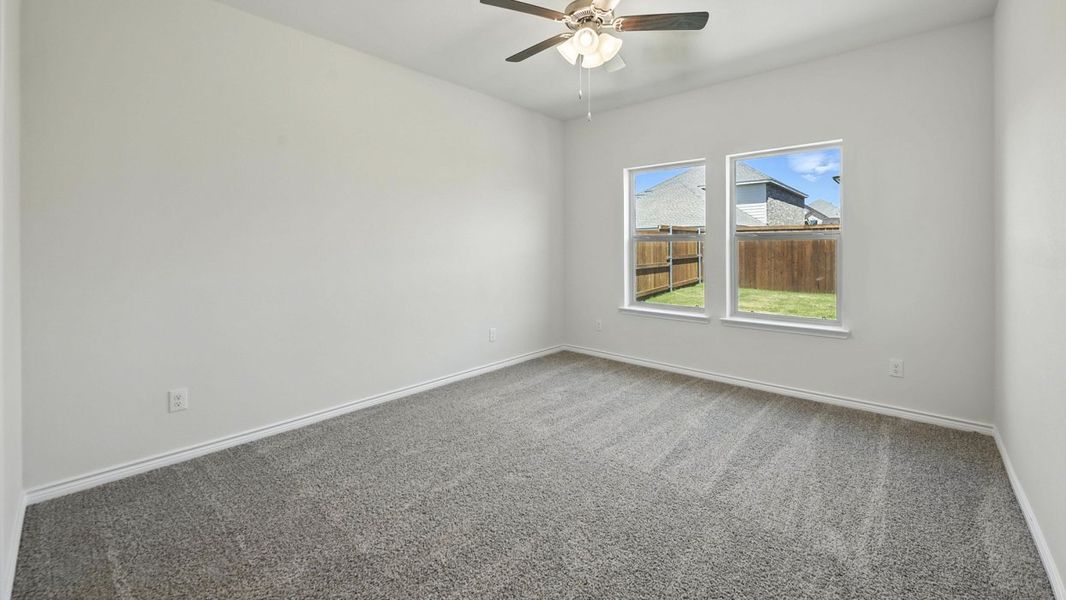 Representative unfurnished interior of a home built from the Amethyst by D.R. Horton in Bel Air Village, Sherman (Image 8). Representative unfurnished interior of a home built from the Amethyst by D.R. Horton in Bel Air Village, Sherman (Image 8).