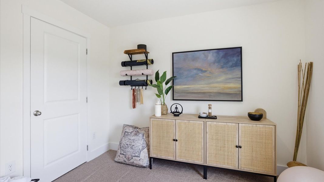 Furnished interior view inside a new home in Macon Townhomes, Seymour (Image 31).