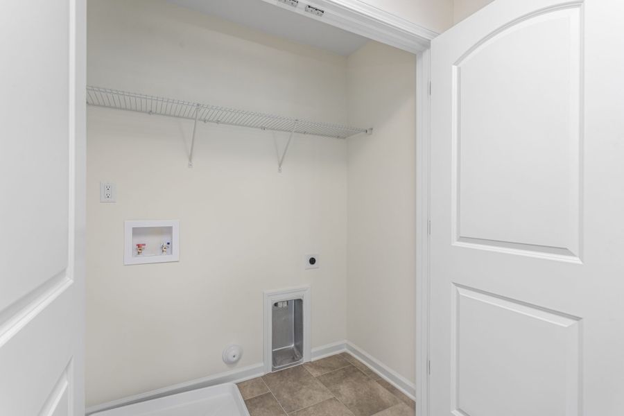 Representative unfurnished interior of a home built from the Dayton by Keystone Homes NC in The Wilcox, Greensboro (Image 41).