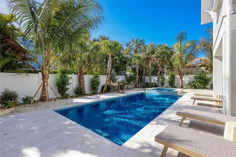 Exterior details and patio area of a home in , Anna Maria (Image 30).