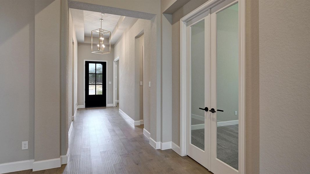 Spacious, unfurnished interior of a new home in Esperanza 80', Boerne (Image 19).