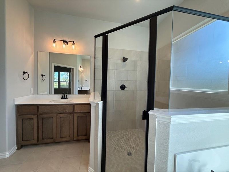 Furnished interior view inside a new home in Oak Grove Addition, Springtown (Image 12).