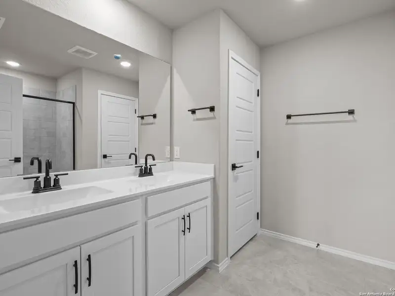 Furnished interior view inside a new home in Royal Crest, San Antonio (Image 8).