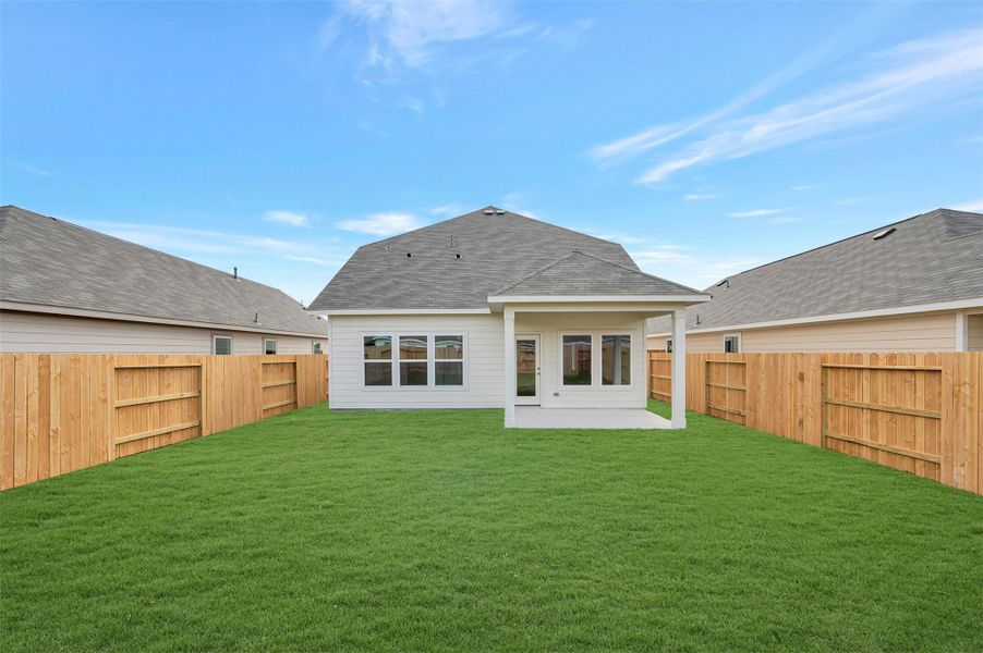 Exterior details and patio area of a home in Indian Springs, Crosby (Image 3). Exterior details and patio area of a home in Indian Springs, Crosby (Image 3).