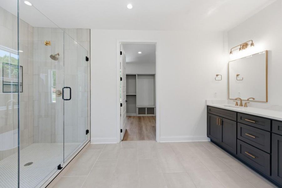 Furnished interior view inside a new home in , Griffin (Image 15).