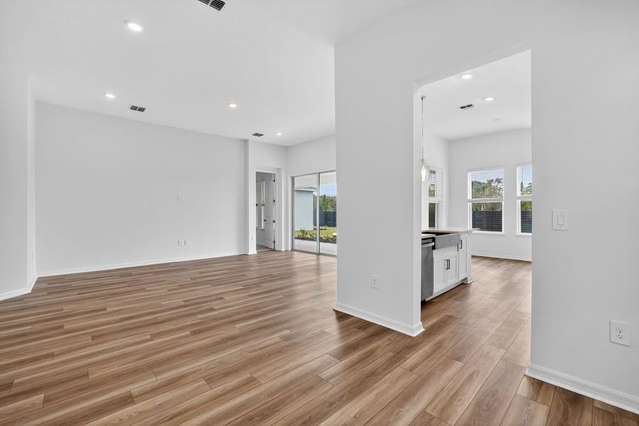 Representative unfurnished interior of a home built from the Aruba by Taylor Morrison in Coasterra Community Group Page, Palmetto (Image 9).