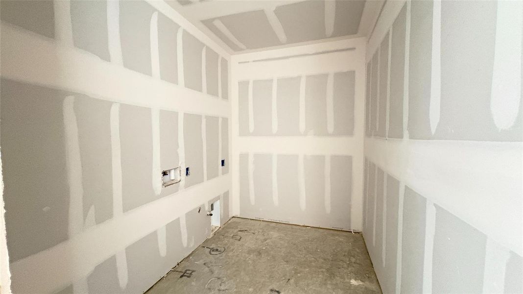 Actual progress of your home.