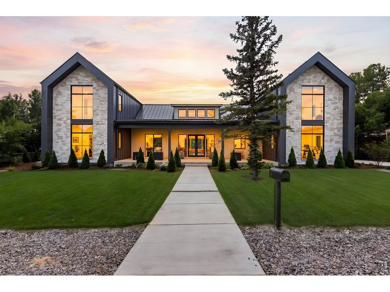 Front exterior of a new home in , Boulder, CO, highlighting curb appeal (Image 2). Front exterior of a new home in , Boulder, CO, highlighting curb appeal (Image 2).
