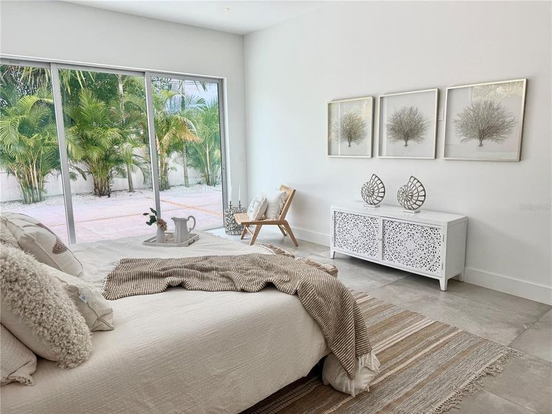 Furnished interior view inside a new home in , Sarasota (Image 33).