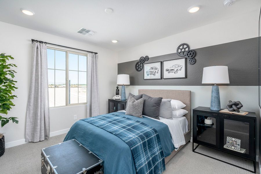 Furnished interior view inside a new home in El Cidro, Goodyear (Image 13). Furnished interior view inside a new home in El Cidro, Goodyear (Image 13).