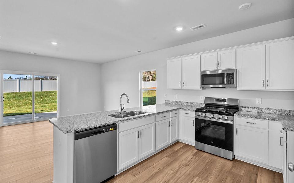 Furnished interior view inside a new home in Hanes Lake, Winston-Salem (Image 9).