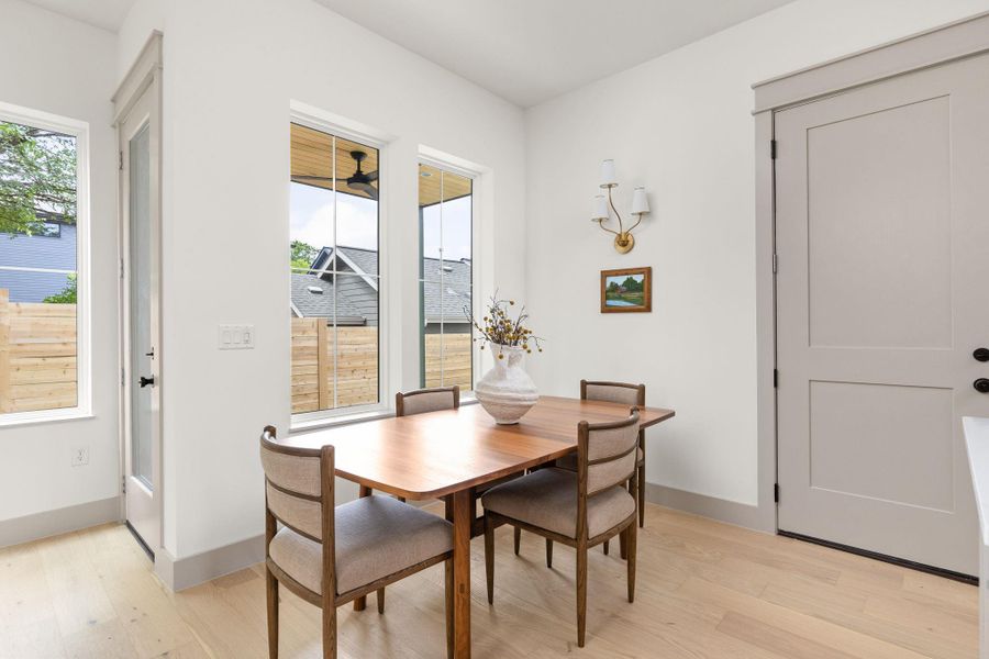 Furnished interior view inside a new home in , Austin (Image 12).