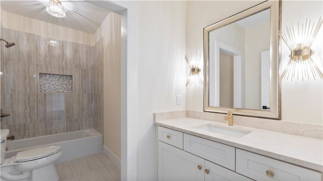 Furnished interior view inside a new home in , Marietta (Image 3).