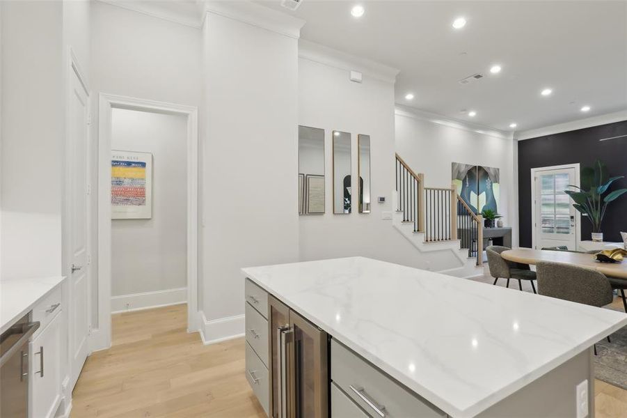 Image of model home with similar floorplan.