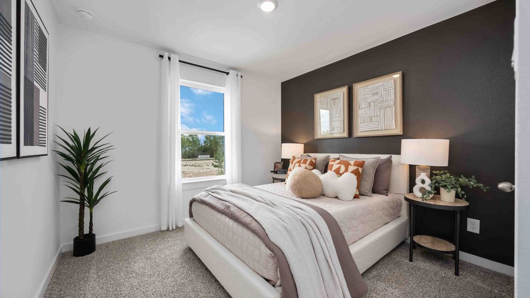 Furnished interior view inside a new home in Pinehaven, Houston (Image 9).