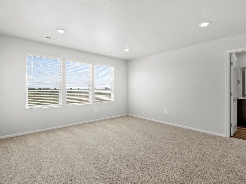 Spacious, unfurnished interior of a new home in Poudre Heights: The Meadow Collection, Windsor (Image 14).