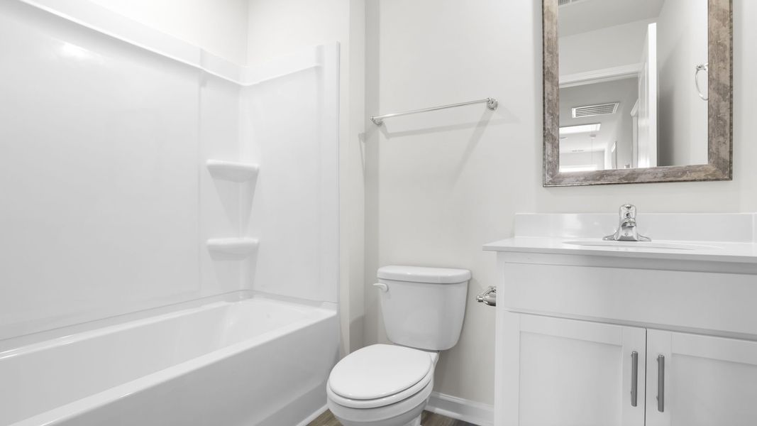 Furnished interior view inside a new home in Gibson Grove, Laurens (Image 12).