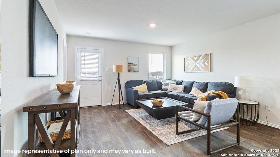 Furnished interior view inside a new home in Sereno Springs, Converse (Image 25). Furnished interior view inside a new home in Sereno Springs, Converse (Image 25).