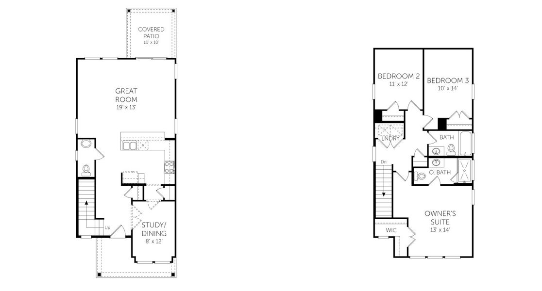2D floor plan layout of this home in Castlewood, Taylor, TX (Image 5).