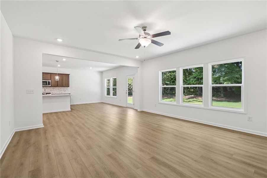 Spacious, unfurnished interior of a new home in The Estates at Casteel, Bethlehem (Image 28).