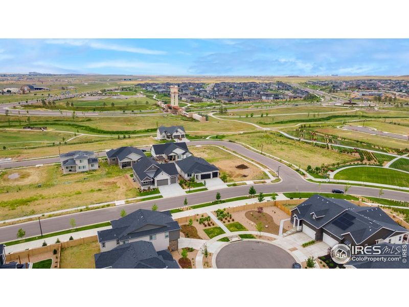 Beautiful Aurora Highlands Subdivision