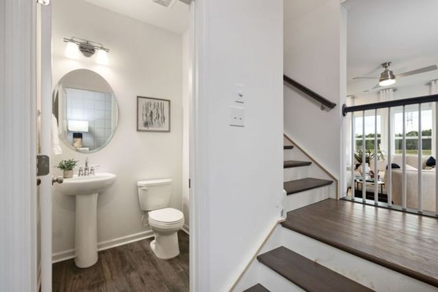 Representative furnished interior of a home built from the Shepherd by True Homes in Benson Village, Benson (Image 17).