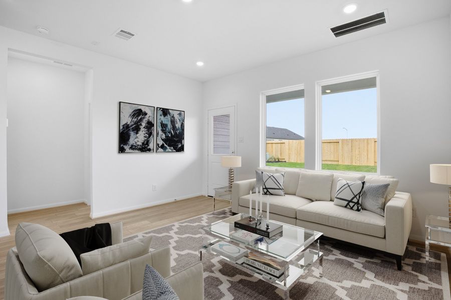 Furnished interior view inside a new home in Hockley Meadows, Hockley (Image 5).