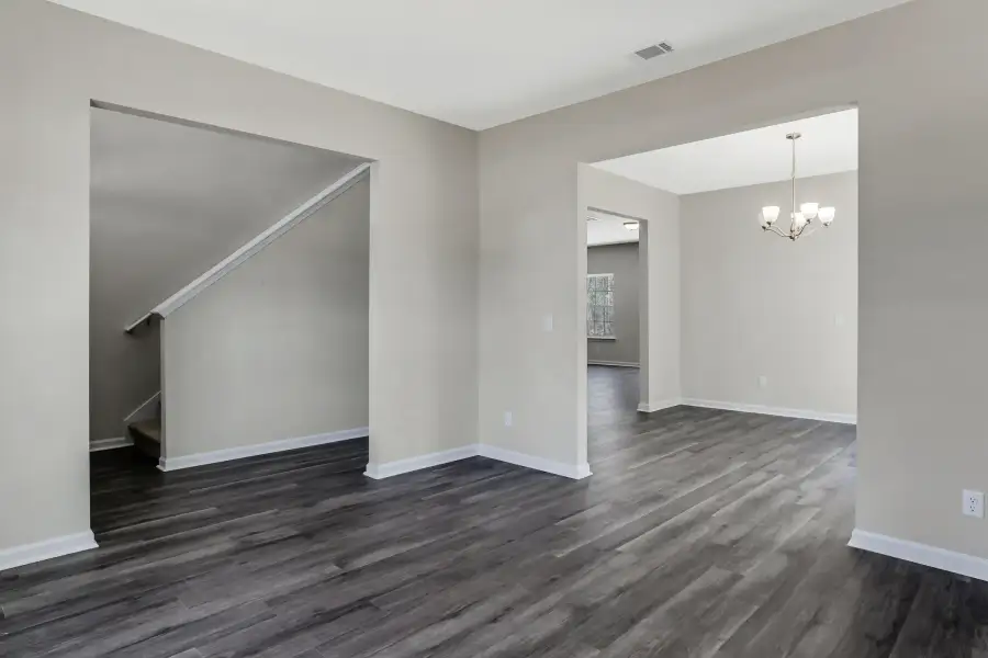Representative unfurnished interior of a home built from the The Cedar Creek by RTS Homes in Doctor's Creek, Ludowici (Image 13).