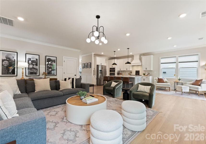 Furnished interior view inside a new home in Avienmore, Charlotte (Image 39).