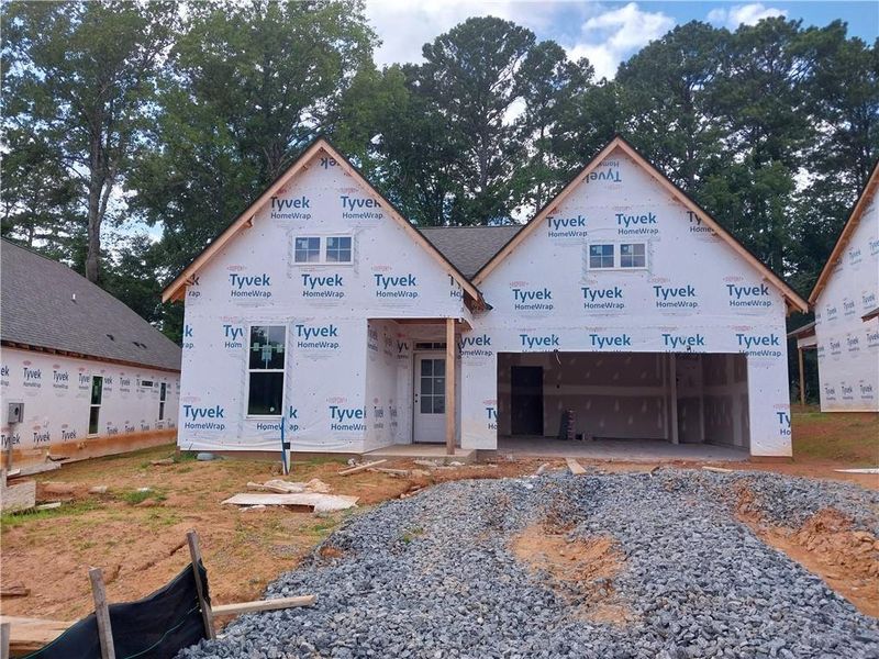 In-progress construction of a new home in Terraces at Paravel, Acworth, GA (Image 23). In-progress construction of a new home in Terraces at Paravel, Acworth, GA (Image 23).