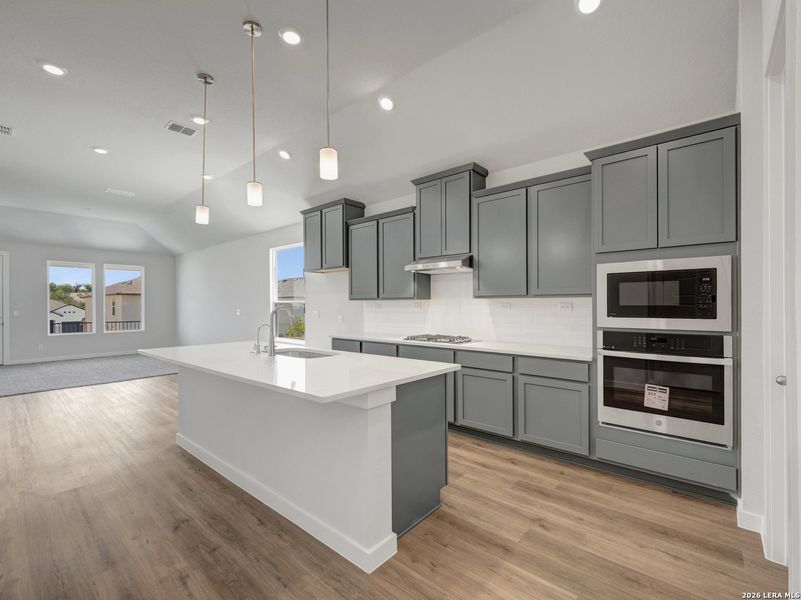 Furnished interior view inside a new home in , San Antonio (Image 11).