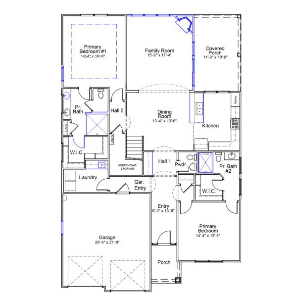 2D floor plan layout of this home in Winston Ridge, Youngsville, NC (Image 2). 2D floor plan layout of this home in Winston Ridge, Youngsville, NC (Image 2).