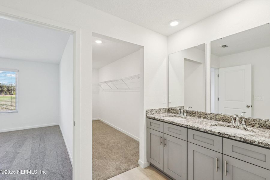 Furnished interior view inside a new home in Kings Preserve, Jacksonville (Image 10).