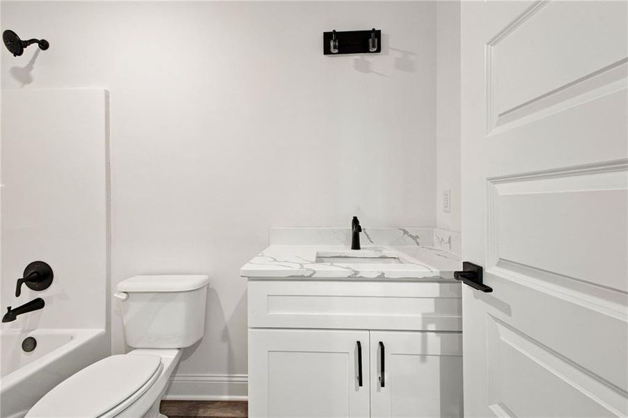 Furnished interior view inside a new home in , Cedartown (Image 5).
