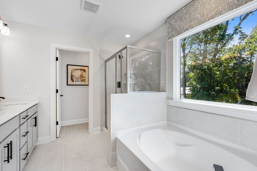 Representative furnished interior of a home built from the Ashford by Taylor Morrison in Eagle Trace, Wendell (Image 35).