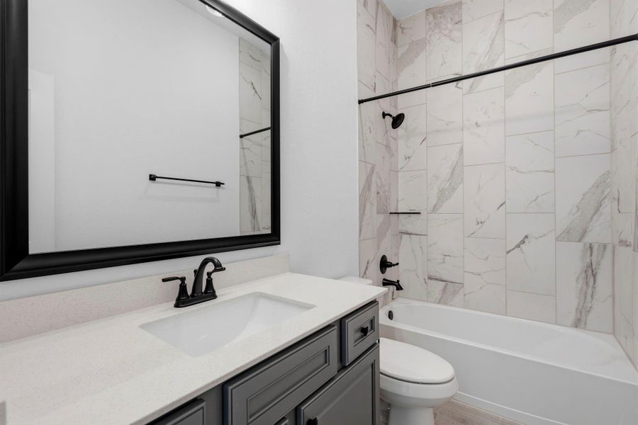 Furnished interior view inside a new home in Emory Glen, Magnolia (Image 9).